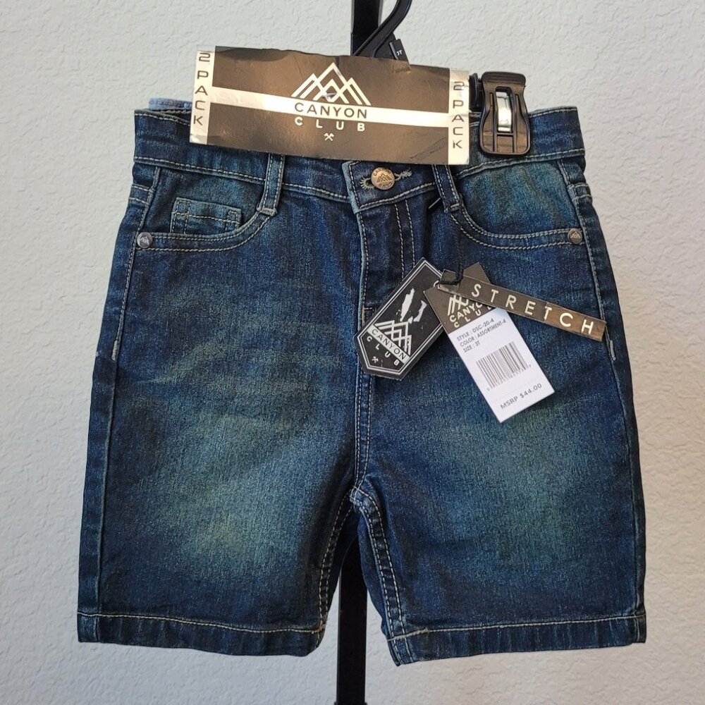 Canyon Club Set of 2 Toddler Boys Jean Shorts